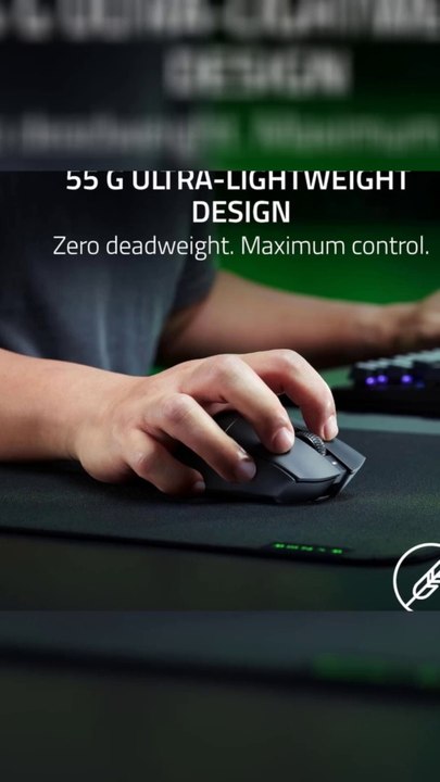 Game Changer: Latest Razer Wireless Mouse 100-hour Battery
