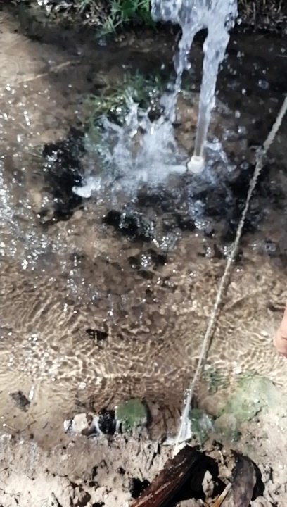 Water tap slow motion
