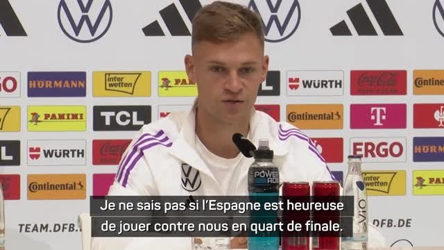 Allemagne - Kimmich : Je ne sais pas si l'Espagne est heureuse de jouer contre nous