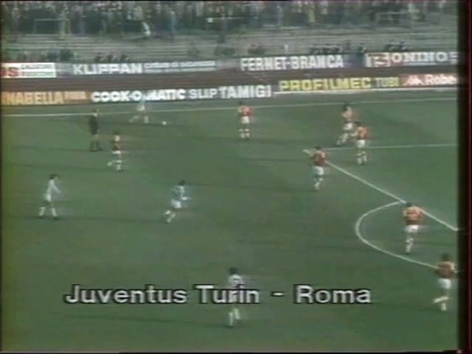 JUVENTUS  - AS  ROMA  - 1979 - SAISON  1979/1980  -