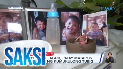 2-anyos na lalaki, patay matapos mabanlian ng kumukulong tubig | Saksi
