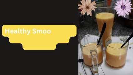 Healthy Smoothie For Kids | Banana & Carrot Smoothie #healthysmoothierecipe