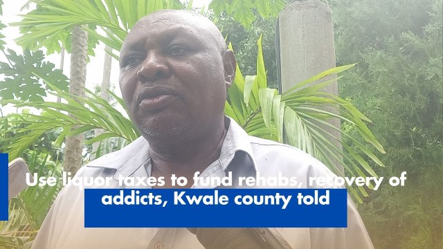 Use liquor taxes to fund rehabs, recovery of addicts, Kwale county told