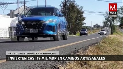 Video herunterladen: SICT concluirá 417 caminos artesanales con una inversión de casi 19 mil mdp