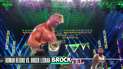 Roman Reigns vs Brock Lesnar