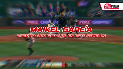 ¡Maikel García lidera a los criollos en este renglón!