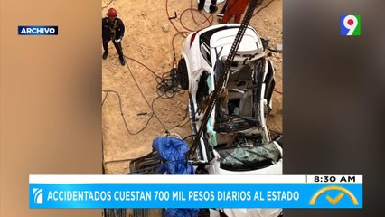 Accidentados cuestan 700mil pesos diarios al estado| El Despertador