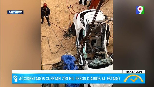 Accidentados cuestan 700mil pesos diarios al estado| El Despertador