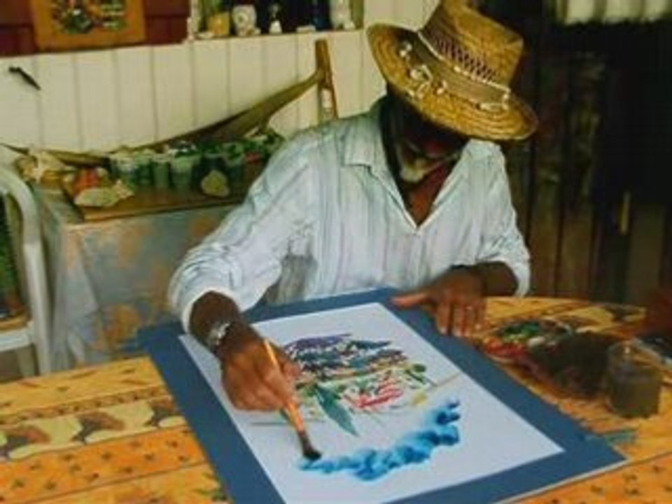 DEMONSTRATION   D'AQUARELLE www.marceltronet.com