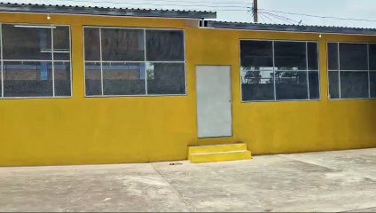 Así quedó la escuela Experimental de la UNAH, remodelada por Shin Fujiyama
