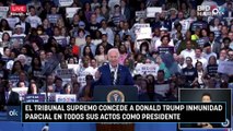 El Tribunal Supremo concede a Donald Trump inmunidad parcial en todos sus actos como presidente