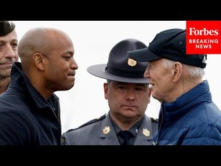 'He Meant It': Wes Moore Praises Biden For Helping 'Every Step Of The Way' After FSK Bridge Collapse