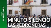 Minuto de Silencio en Las Pedroñeras en recuerdo de la mujer asesinada junto a sus dos hijos