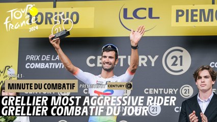Century 21 most aggressive rider minute - Stage 3 - Tour de France 2024