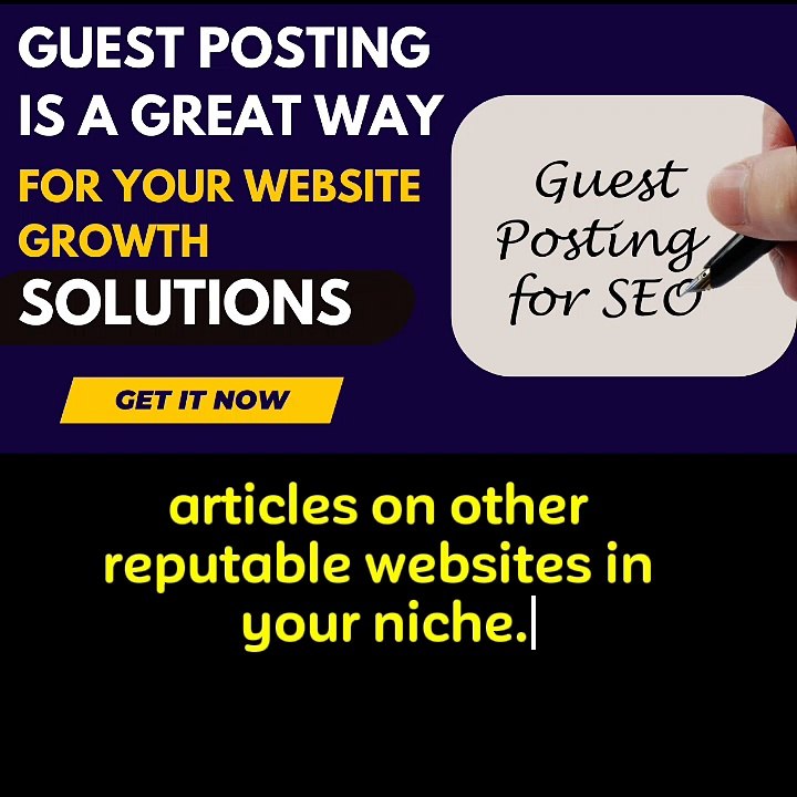  Boost Your Website Ranking with Guest Posting! 