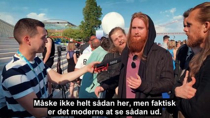 Danske vikinger har indtaget Grand Prix-land: Her charmerer de verdenspressen |2018| DR