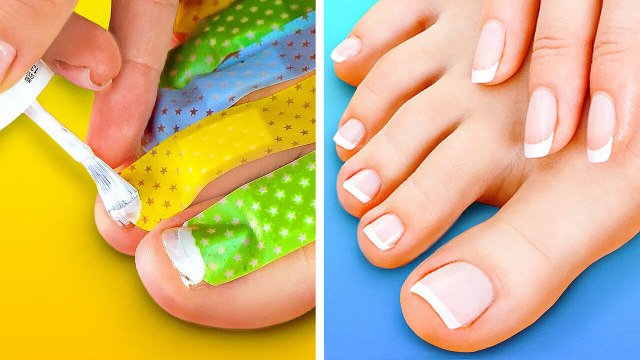 LES ASTUCES INTELLIGENTES POUR FAIRE VOTRE PÉDICURE ET LES HACKS POUR DES PIEDS EN BONNE SANTÉ