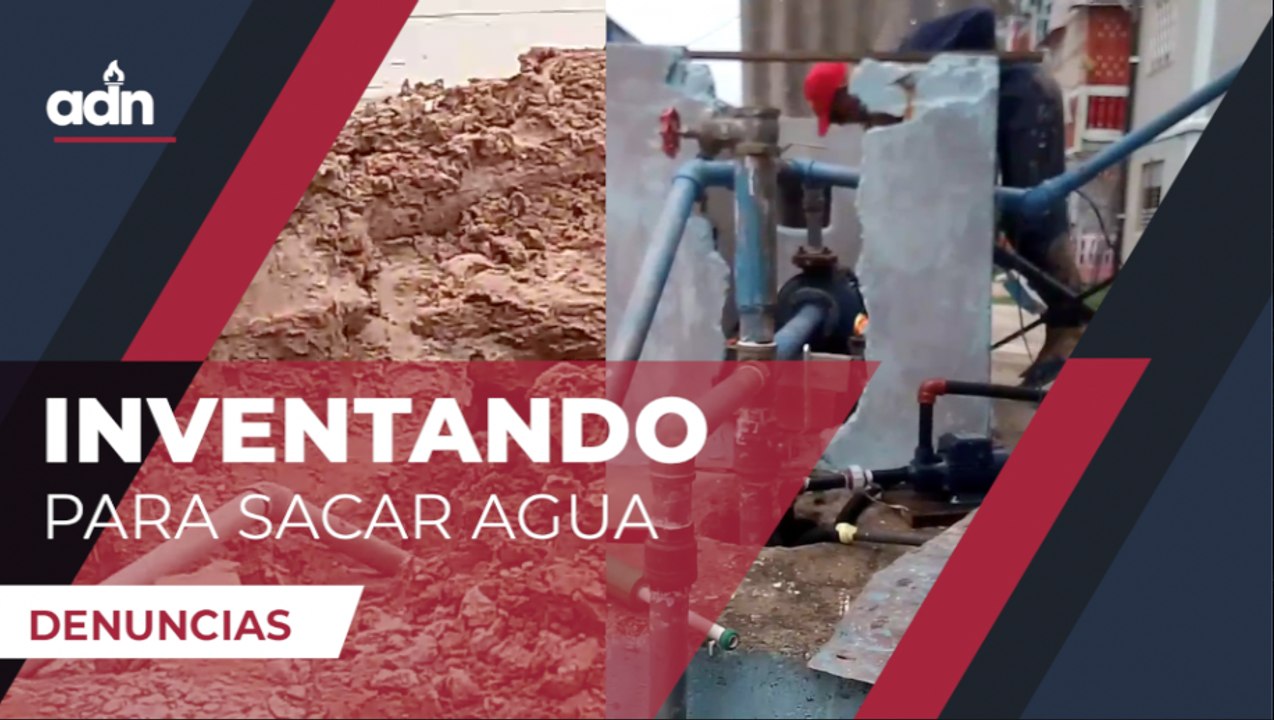 Inventando para sacar agua