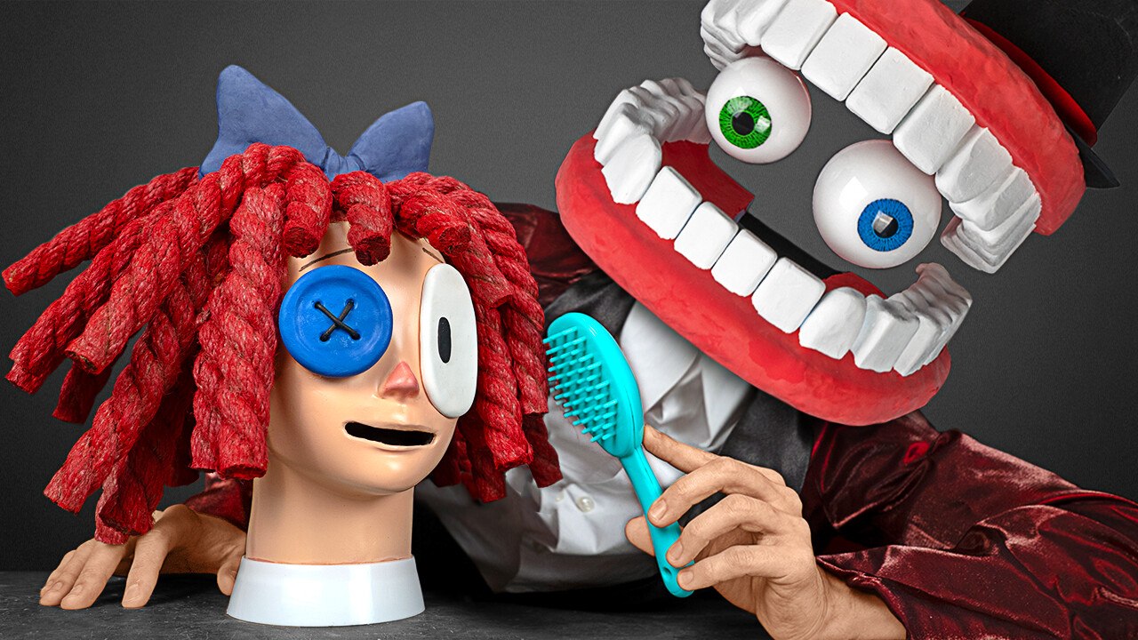 I Made The Amazing Digital Circus In Real Life: Caine's Head, Pomni Diorama And More! 