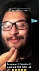 EX-BBB VICTOR HUGO CELEBRA A QUARTA APROVAÇÃO EM CONCURSO PÚBLICO