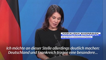 Baerbock zur Wahl in Frankreich: RN-Sieg "kann niemanden kalt lassen"