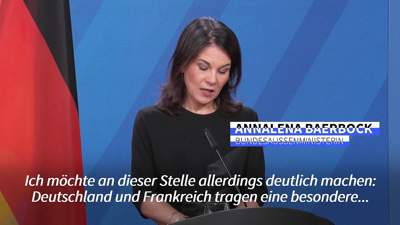 Baerbock zur Wahl in Frankreich: RN-Sieg 'kann niemanden kalt lassen'