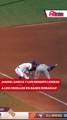 ¡Maikel García y Luis Rengifo lideran a los criollos en bases robadas!