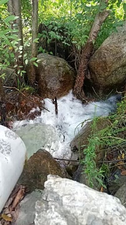 Nature waterfall