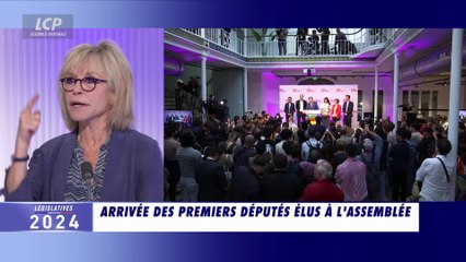 Évènements - Emission spéciale au lendemain du 1er tour des législatives, arrivée des 1ers députés