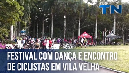Festival com dança e encontro de ciclistas em Vila Velha