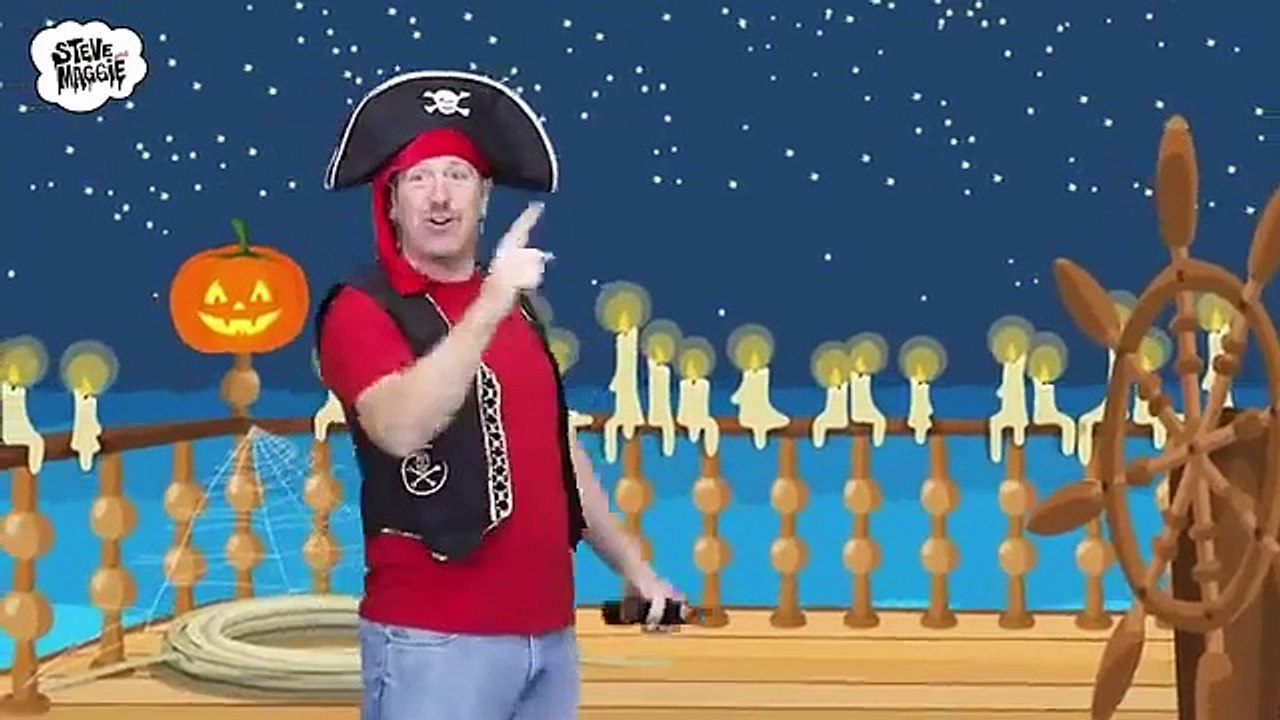 Halloween_Pirate_Song_and_Sea_Animals_Story_for_Kids_from_Steve_and_Maggie___Spooky_Wow_English_TV(360p)