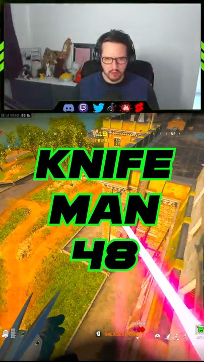 Knifeman 48 sur Warzone
