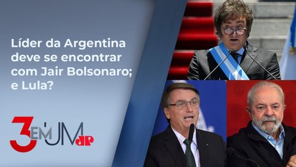 Javier Milei deve vir ao Brasil no próximo final de semana (06)