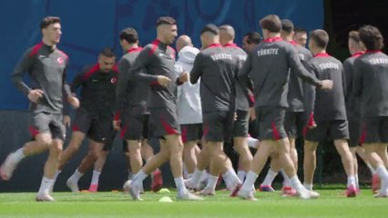 Turkiye train ahead of Euro 2024 last 16 clash with Austria