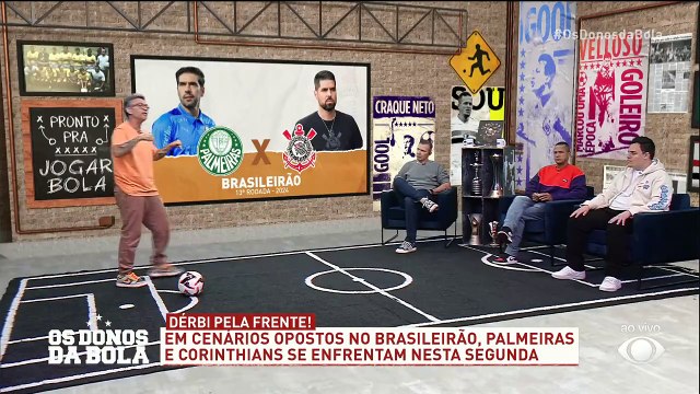 Neto lança alerta para jogadores do Corinthians contra o Palmeiras e vê risco de goleada