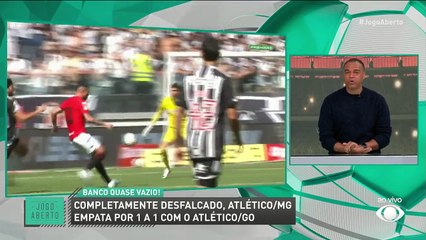 Denílson: Faltou criatividade para o Atlético-MG na partida contra o Atlético-GO