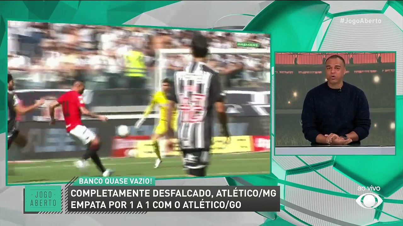 Denílson: Faltou criatividade para o Atlético-MG na partida contra o Atlético-GO
