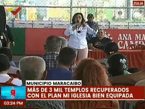 Zulia | Plan “Mi Iglesia Bien Equipada” recuperó más de 3 mil templos en el municipio Maracaibo