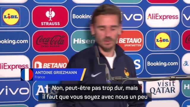 Bleus - Griezmann réclame le soutien des journalistes français : “On a besoin de vous aussi”