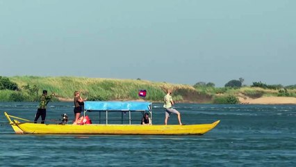 Número de golfinhos do rio Mekong no Camboja sobe para mais de 100