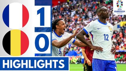 France vs Belgium 1-0 Full Match Highlights UEFA EURO Round of 16 2024 HD