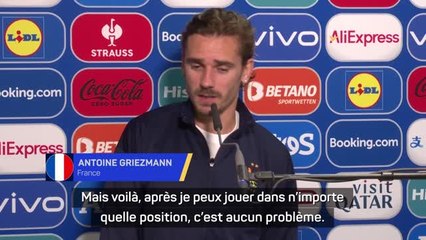 Bleus - Griezmann : “Peu importe où je joue, je m’adapte”
