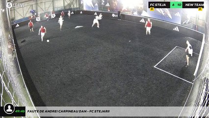 Faute de ANDREI CARPINEAU DAN - FC STEJARII