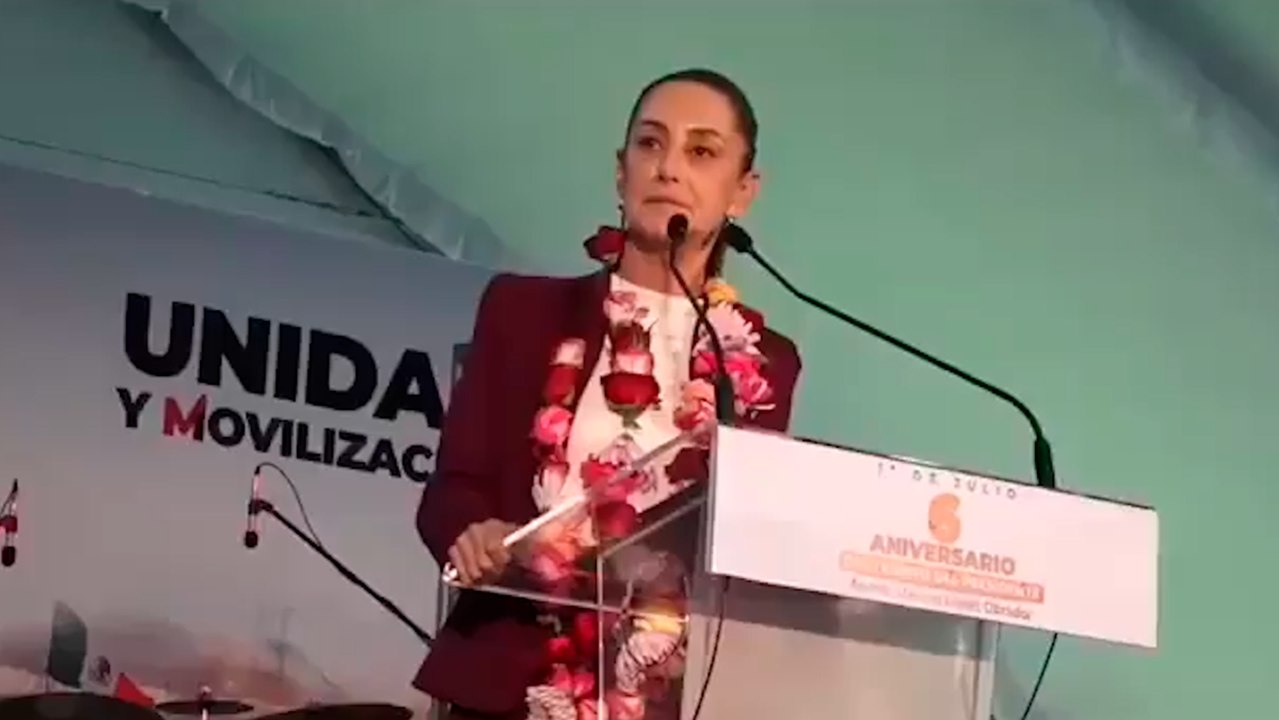 Claudia Sheinbaum asegura seguir trabajando de la mano con AMLO
