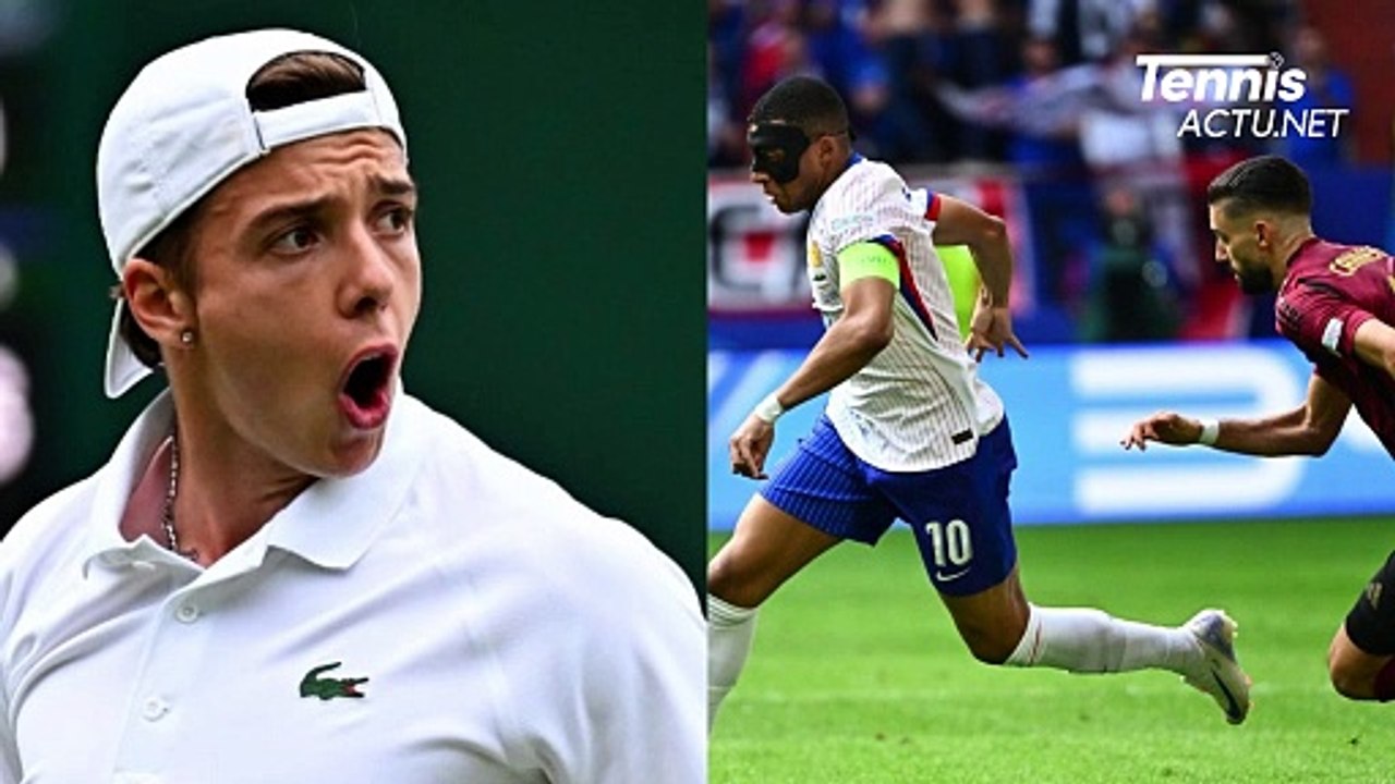 Tennis - Wimbledon 2024 - Arthur Cazaux et le "2-0" France-Belgique : "Une double dose d'adrénaline"