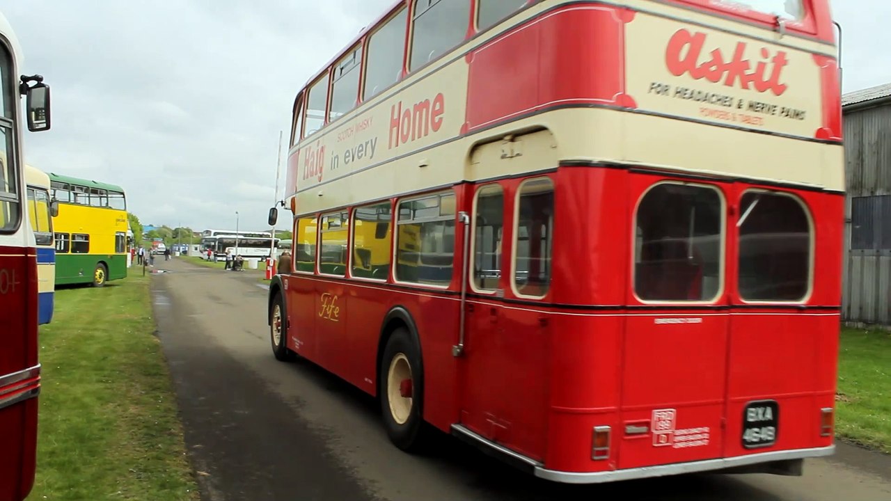 Lathalmond Scottish Bus Museum SVBM Vintage Bus Event Dunfermline [Bus Video] 