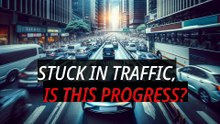 The Absurdity of Being Stuck in Traffic in an Electric Car: Is This Really Progress?