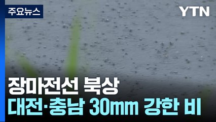 장마전선 북상...대전·충남·세종 시간당 30mm 이상 강한 비 예보 / YTN