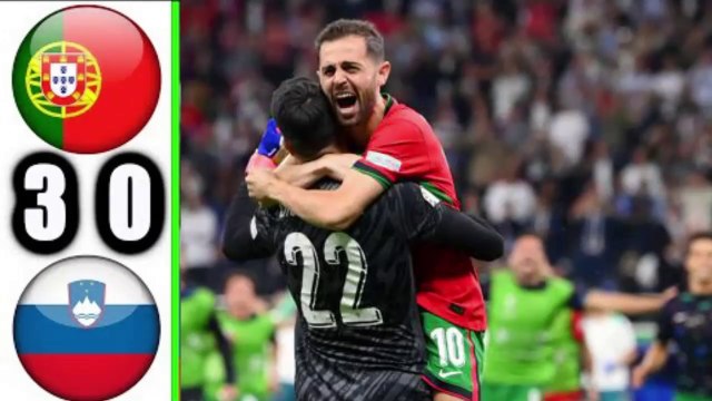Portugal vs Slovenia - All Goals & euro 2024 highlights