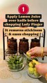 5 Quick and Easy Kitchen Tips & Hacks Part - 6  Kitchen Hacks, Kitchen Tips, Home Hacks, Storage Hacks, Ki...e Remedies................................................................................................................